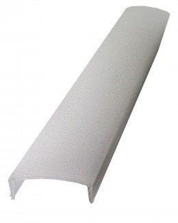 Рассеиватель линза 12 мм для профиля в натяжной потолок белый глянец 2,0 м 