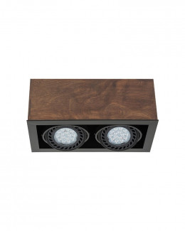 Накладной точечный светильник  7650 Box es111 GU10, ES111 2x15W IP20 Brown