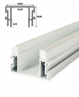 Світлова лінія PRO.Line_new біла з демпфером