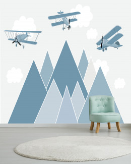 Фотошпалери Гори та Літаки