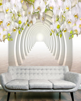Фотошпалери Тунель з орхідеями, 1
