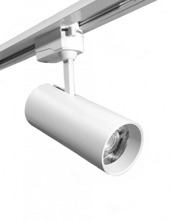 Трековый светильник L160x70mm 20W белый 4100К, нейтральный белый 220-160-70-20W, 1
