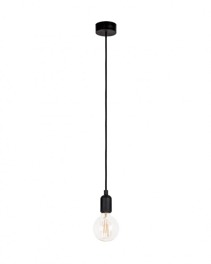 Підвісний світильник Silicone E27 1x60W IP20 Black 6404, 1