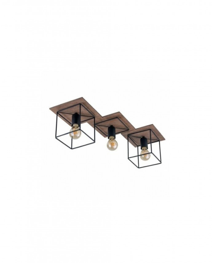 Люстра Лофт 9043 Coba E27 3x60W IP20 Brown, 1